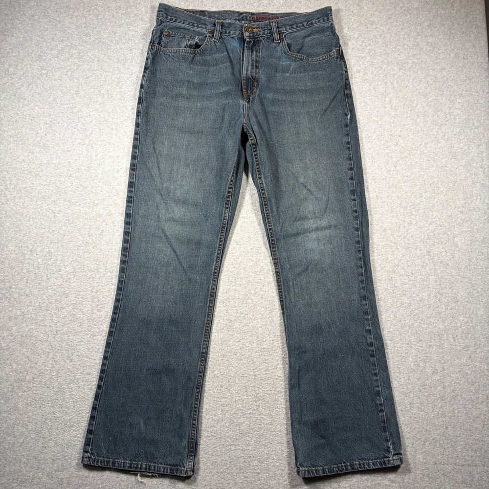 Urban Pipeline Relaxed Bootcut Jeans Mens 32x32 Blue Denim Pants Y2K 2000s